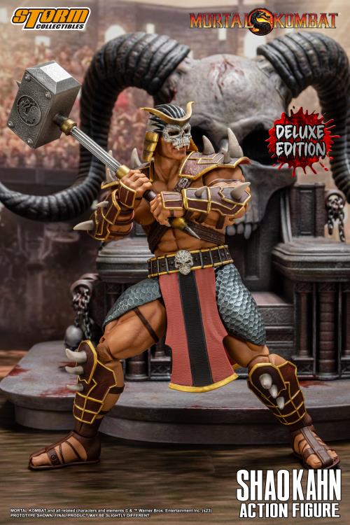 Mortal Kombat Shao Kahn w/Throne (Deluxe Ver.) 1/12 Scale Figure