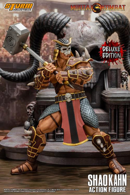 Mortal Kombat Shao Kahn w/Throne (Deluxe Ver.) 1/12 Scale Figure