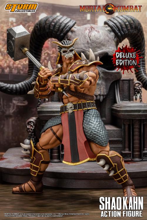 Mortal Kombat Shao Kahn w/Throne (Deluxe Ver.) 1/12 Scale Figure