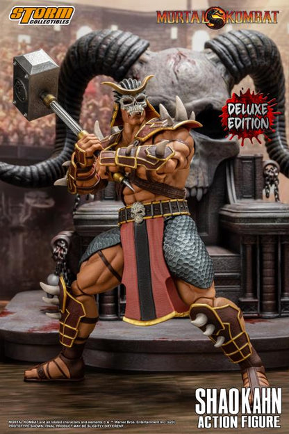 Mortal Kombat Shao Kahn w/Throne (Deluxe Ver.) 1/12 Scale Figure
